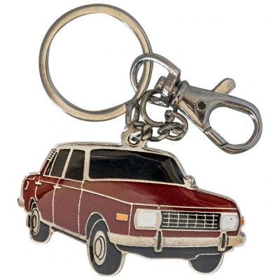Retro kulcstartó, Wartburg 353, bordó Autós kult termékek alkatrész vásárlás, árak